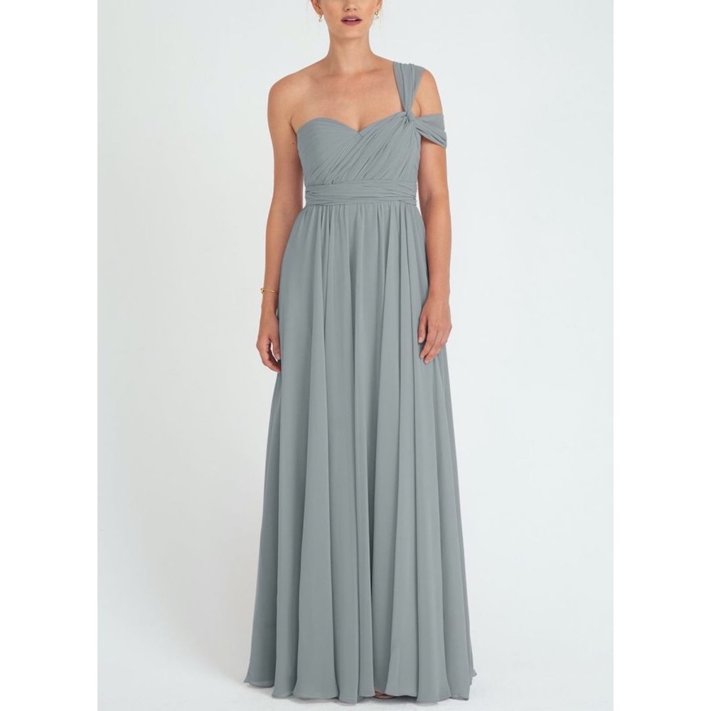 NEW Jenny Yoo Mira Convertible Chiffon Gown Size 6